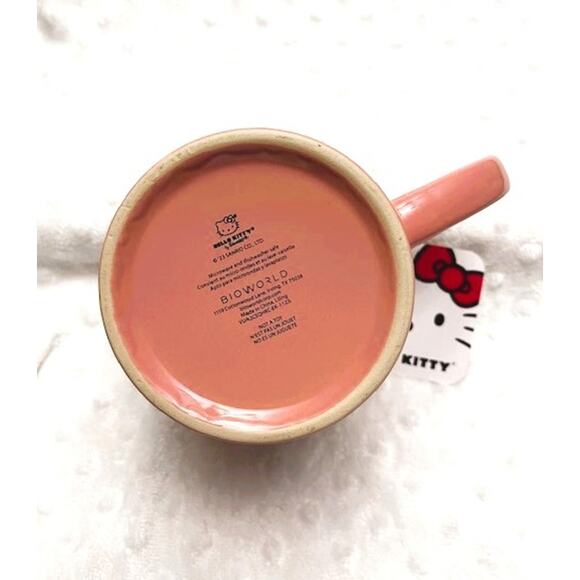 Hello Kitty Valentine Conversation Hearts 18oz Ceramic Mug-NEW - Picture 6 of 6